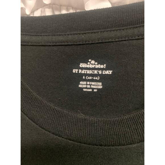 Ireland Forever Shirt Mens L Black Short Sleeve Celebrate - Picture 3 of 4